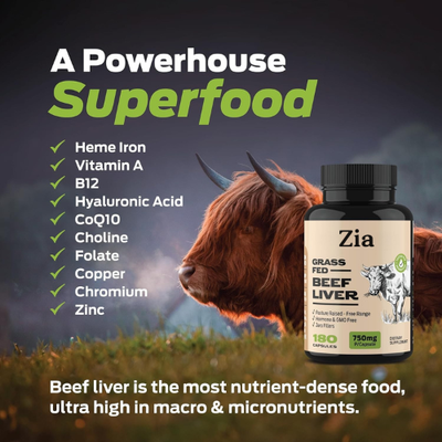 Zia | Grass Fed Beef Liver